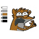 Rigby Embroidery Design
